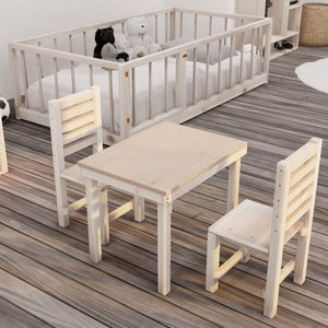 PDF Download, DIY plan: Montessori weaning table