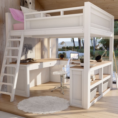 Queen Loft Bed Plans Etsy