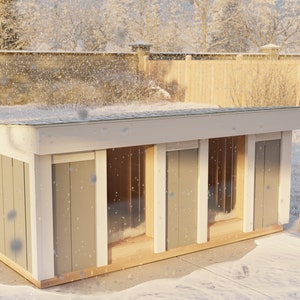 Heavy duty insulated dog cheap houses