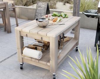 PDF Download, DIY plans kitchen island rolling grill and barbecue table