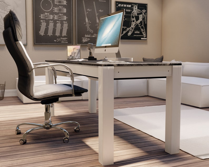 DIY Plans for Computer Desk With Hidden Compartment Etsy