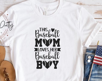 Baseball Shirt | Baseball Mom Shirt | Kids' Sports | Sports Mom Tee | Sport Bella Top | Baseball Game Tshirt