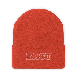 Black Raider Football, Unisex Knit Beanie CP 90, East High School, Sioux City Iowa