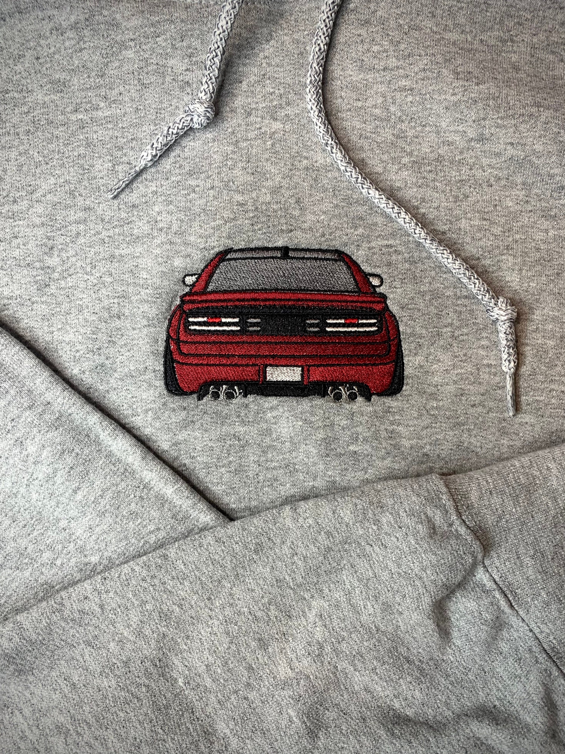 300zx (pick Your Color Car) Embroidered Hoodie HOODIE OR