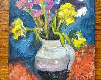 11x14 - “Afternoon Bouquet” Original Acrylic on Canvas