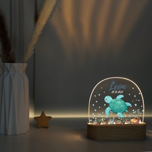 LED-Nachtlampe Kinderzimmer Schildkröte