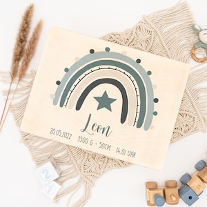 Personalisierte Baby-Erinnerungskiste, Babygeschenk Geburt, Erinnerungskiste, Erinnerungsbox Baby, Geschenk zur Geburt, Taufgeschenk Baby