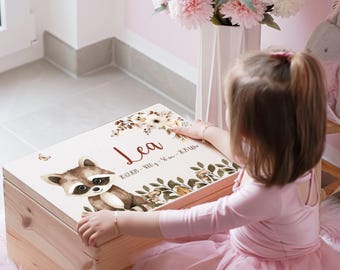 Gepersonaliseerde bewaardoos voor baby's | Cadeau voor aanstaande ouders | Cadeau voor zwangere vrouwen | Cadeau voor de eerste baby | Geboortecadeau
