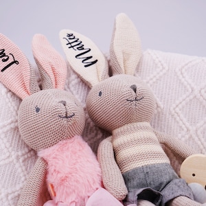 Personalisiertes Kuscheltier als perfektes, Süßes Geschenk, Taufgeschenk, Kinderzimmer, Geburtstagsgeschenk, , Geschenk Geburt, Baby Mädchen