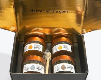 Premium Raw Greek Honey Gift Set | Laconic Foods