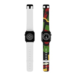Vibrant Apple Watch Band: Multicolor Thermo Elastomer Strap