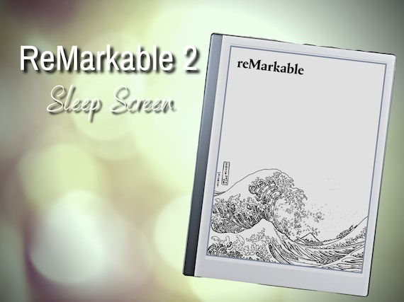 Remarkable 2 Sleep Screen Ocean Waves - Etsy