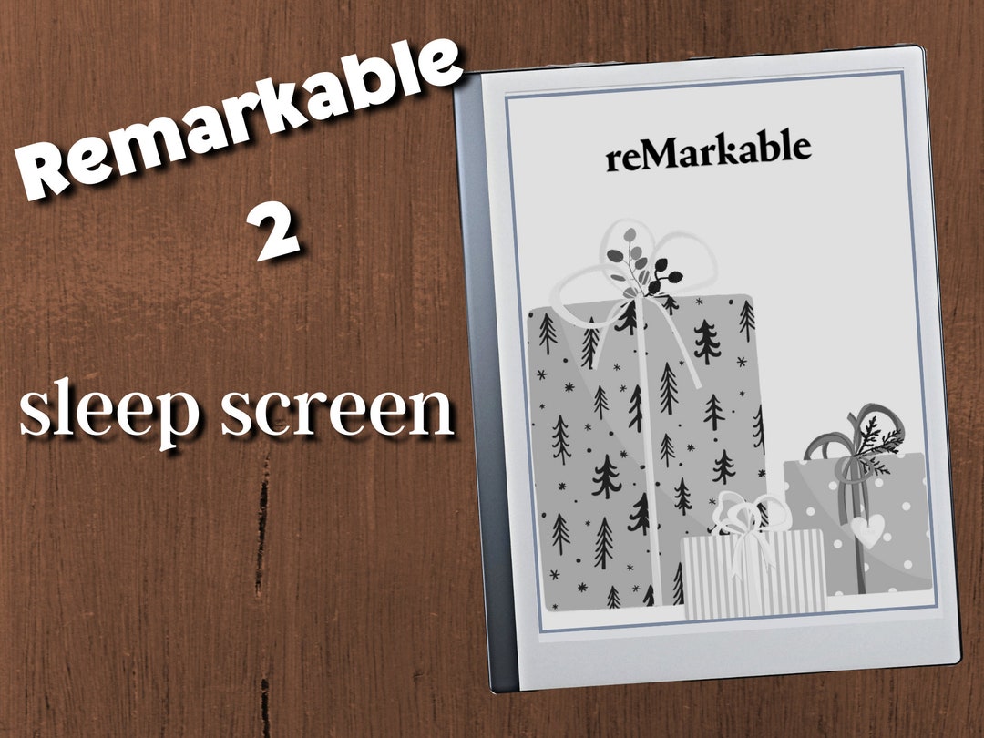Remarkable 2 Sleep Screen Christmas Gifts Etsy