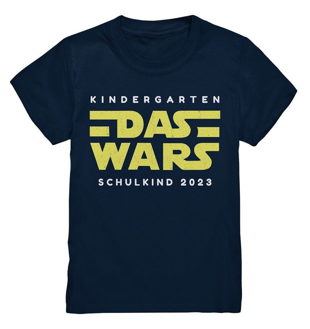 T-shirt Kindergarten Abschied das Wars Schulkind - Etsy