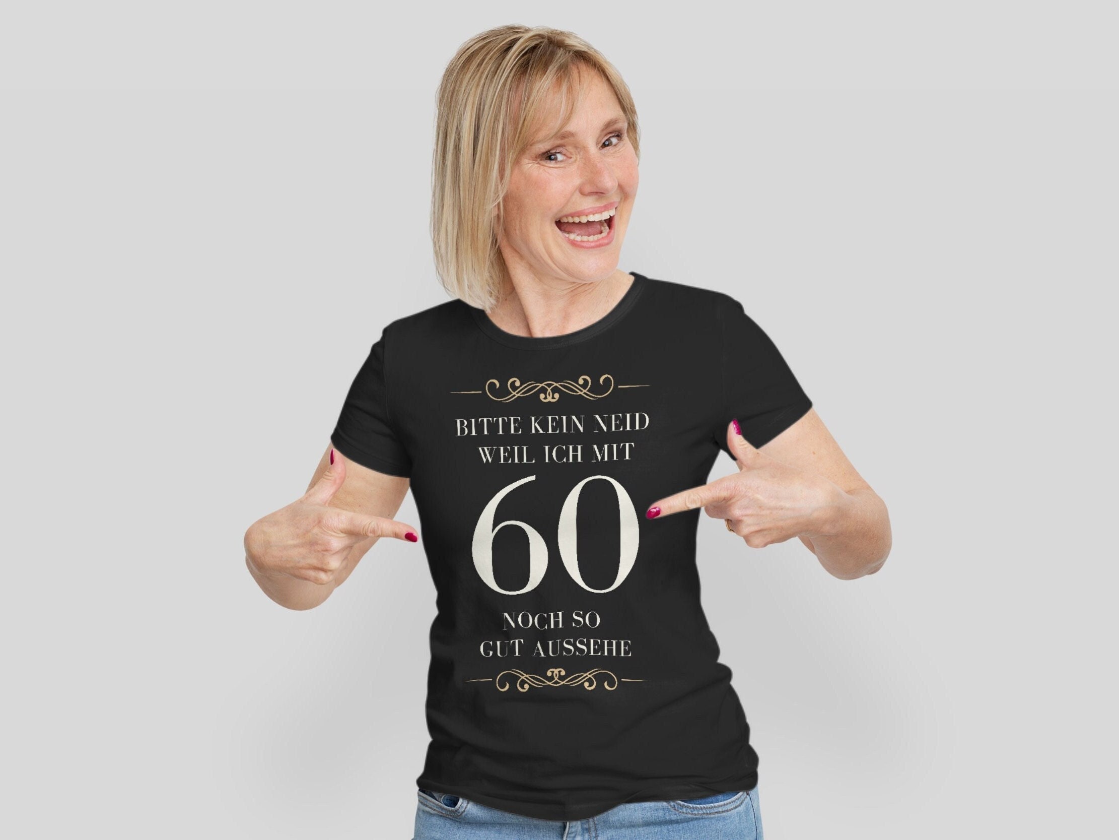 60. Geburtstag Vintage TShirt mit Spruch zum sechszigsten Jubiläum