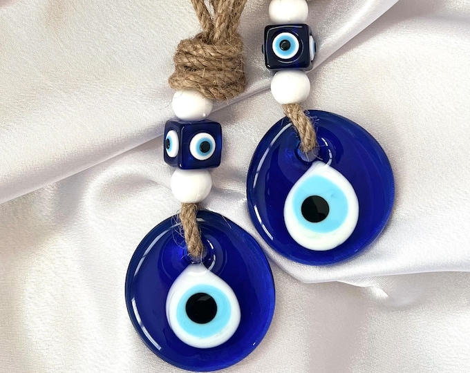 House Protection Charm, Evil Eye Wall Hanging, Home Decor, Home Gift Idea, House Decoration, New Home Gift, Home Protection, Evil Eye Decor