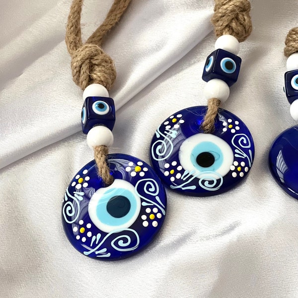 House Protection Charm, Evil Eye Wall Hanging, Home Decor, Home Gift Idea, House Decoration, New Home Gift, Home Protection, Evil Eye Decor