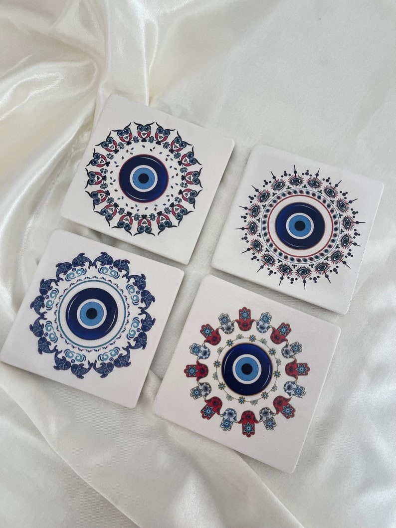 TheMediterrTreasures Drink Coasters - Thumbnail 5