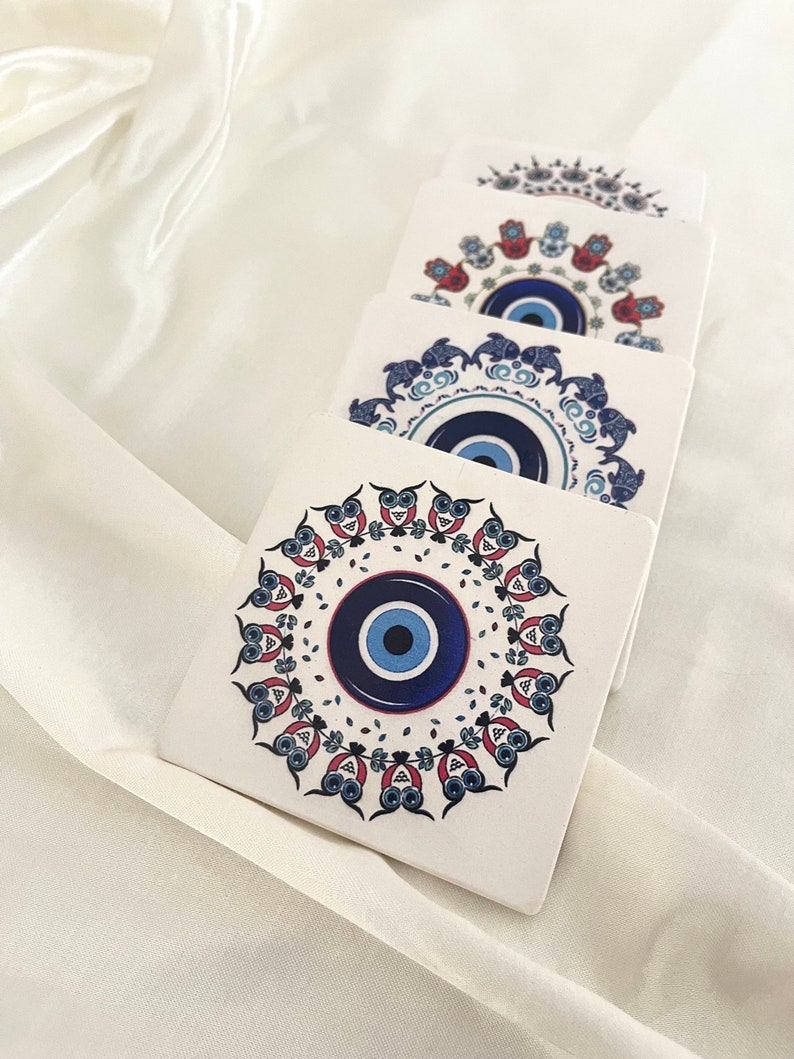 TheMediterrTreasures Drink Coasters - Thumbnail 4