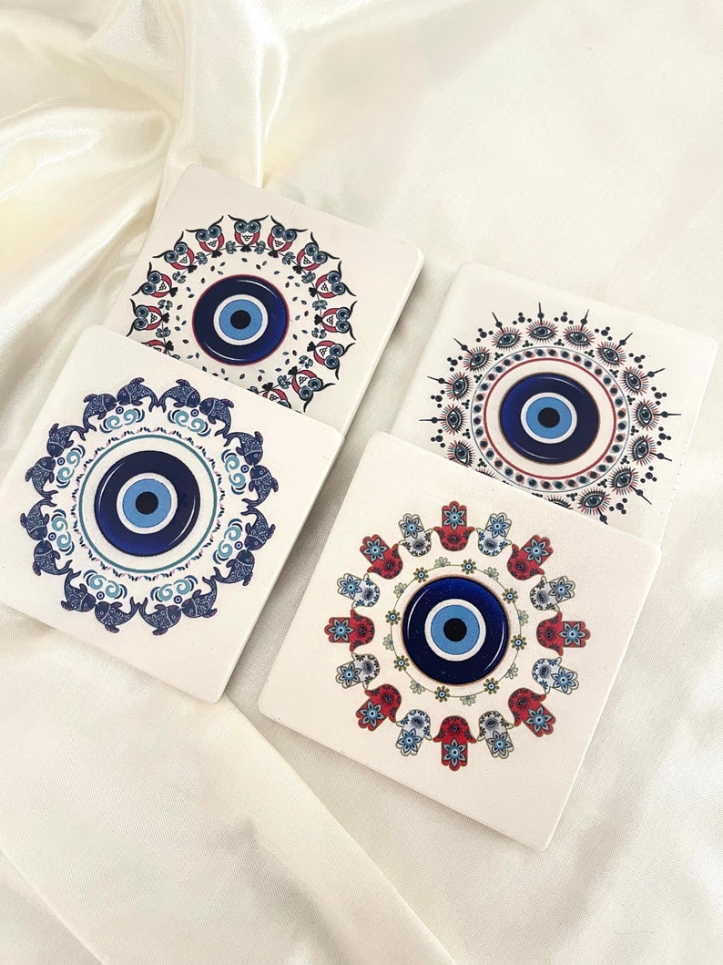TheMediterrTreasures Drink Coasters - Thumbnail 2