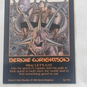Bernie Wrightson Série 2 « More Macabre », complète, + 1 carte promo MS4, 1994