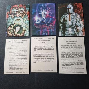 Art World - Flights of Fantasy 1-3 Conjunto de cartas bônus completo - 1994
