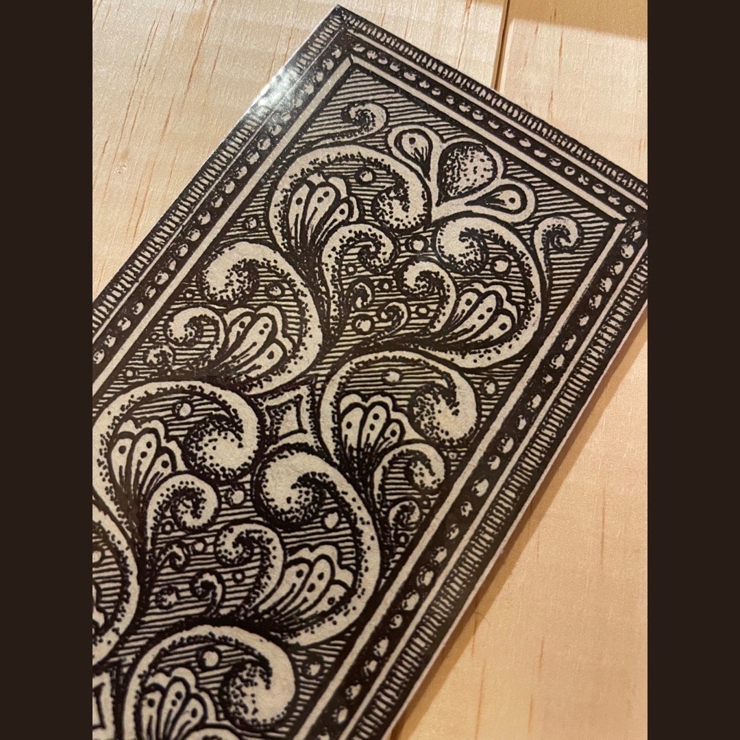 Gothic Art Bookmark-pen & Ink - Etsy