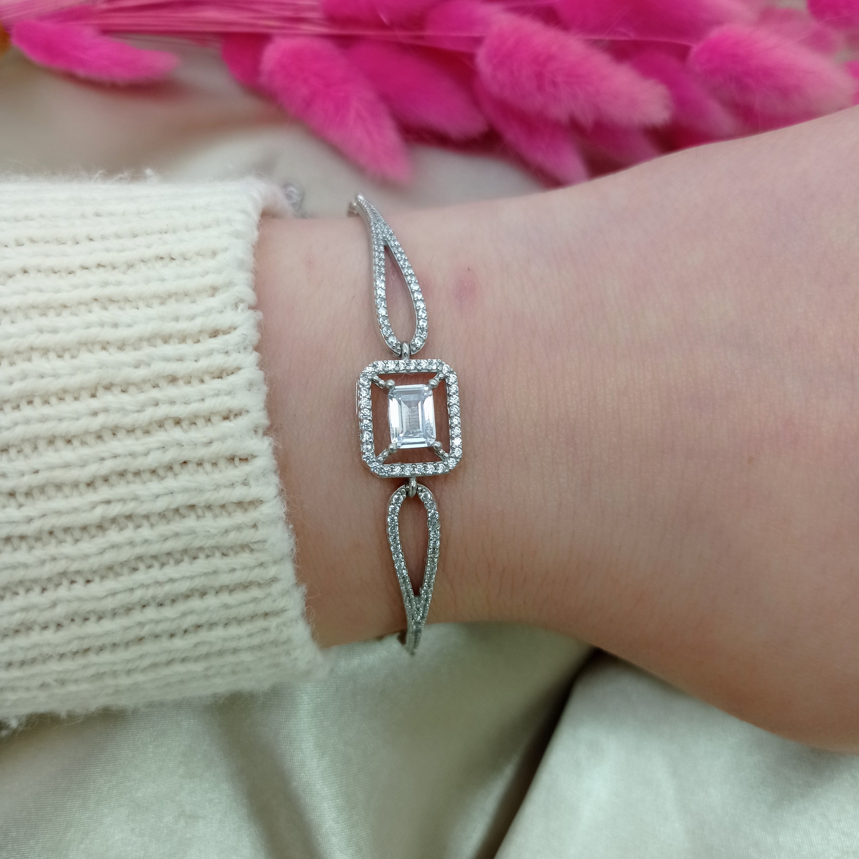NEW Icebox Rectangle Jewelry Iced 0ut 