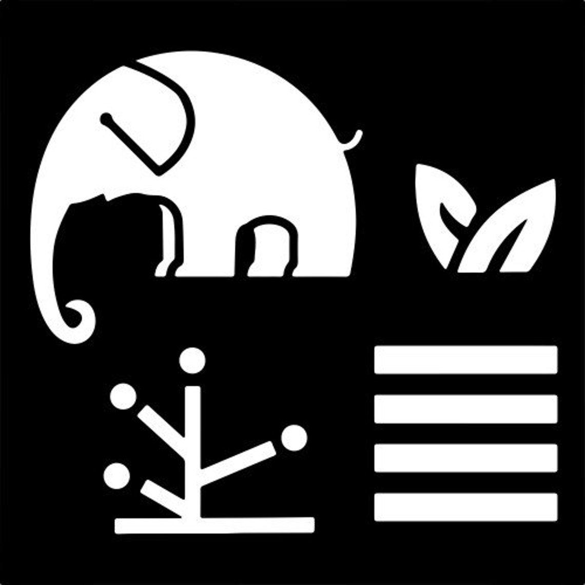 8 Svg Dxf Stencil Clipart Bundle for Room Wall Decor Live - Etsy