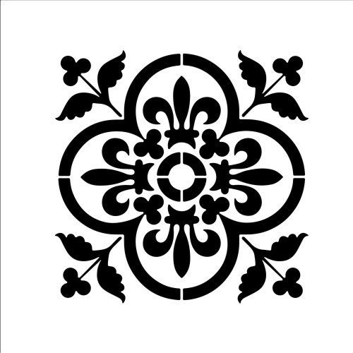 8 Svg Dxf Stencil Clipart Bundle for Room Wall Decor Square Etsy Canada