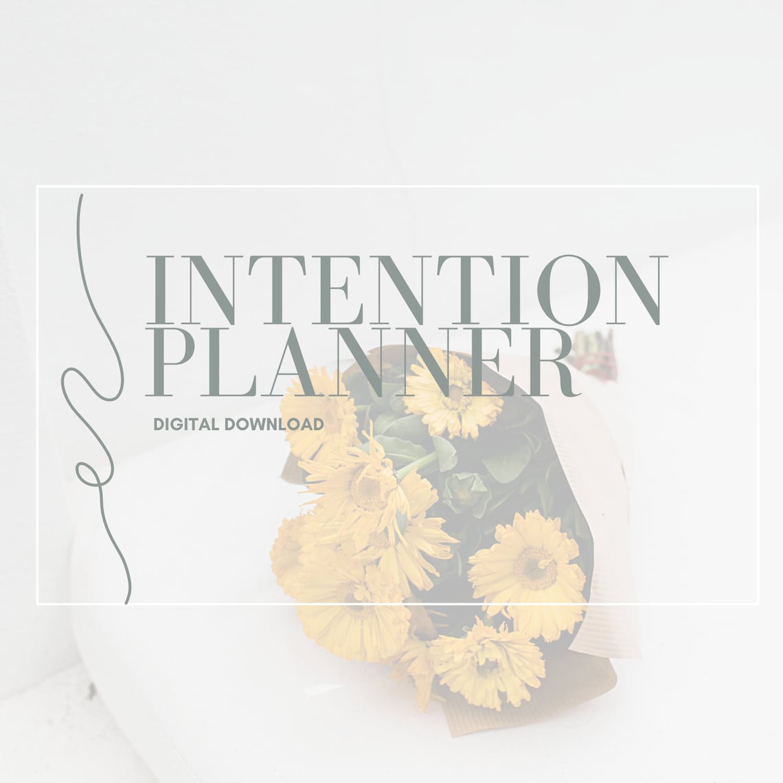 Intentional Living Worksheet Bundle New Year Intentions Digital ...