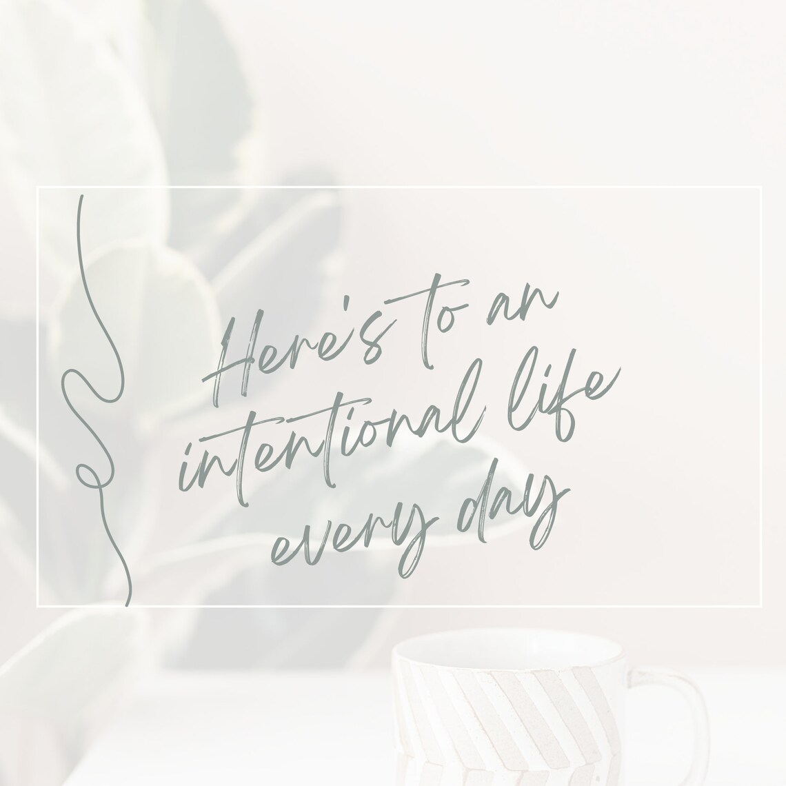 Intentional Living Worksheet Bundle New Year Intentions Digital ...
