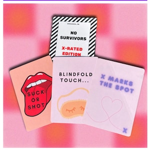 PDF Print Out of No Survivors X-Rated Couples Drinking Game, Date Night, Hen Do, Adult Party Game, Kaartspel, Vday, Nooit heb ik ooit