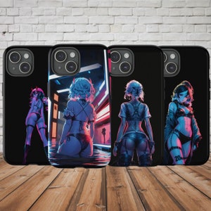 Japanese Anime Manga Phone Tough Case | for iPhone 15 | for Samsung Galaxy (Including S24,plus,ultra)