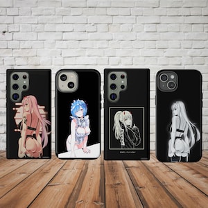 Japanese Anime Manga Phone Tough Case | for iPhone 16 | Samsung Galaxy |Google Pixel