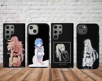 Japanese Anime Manga Phone Tough Case | for iPhone 16 | Samsung Galaxy |Google Pixel