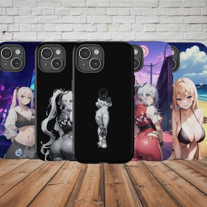 Japanese Anime Manga Phone Tough Case | for iPhone 15 | for Samsung Galaxy (Including S24,plus,ultra)