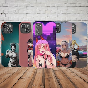 Anime Phone Tough Case, iPhone Galaxy Google Pixel, Anime , Protective Cover