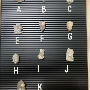 Flower Agate Carvings (see description)