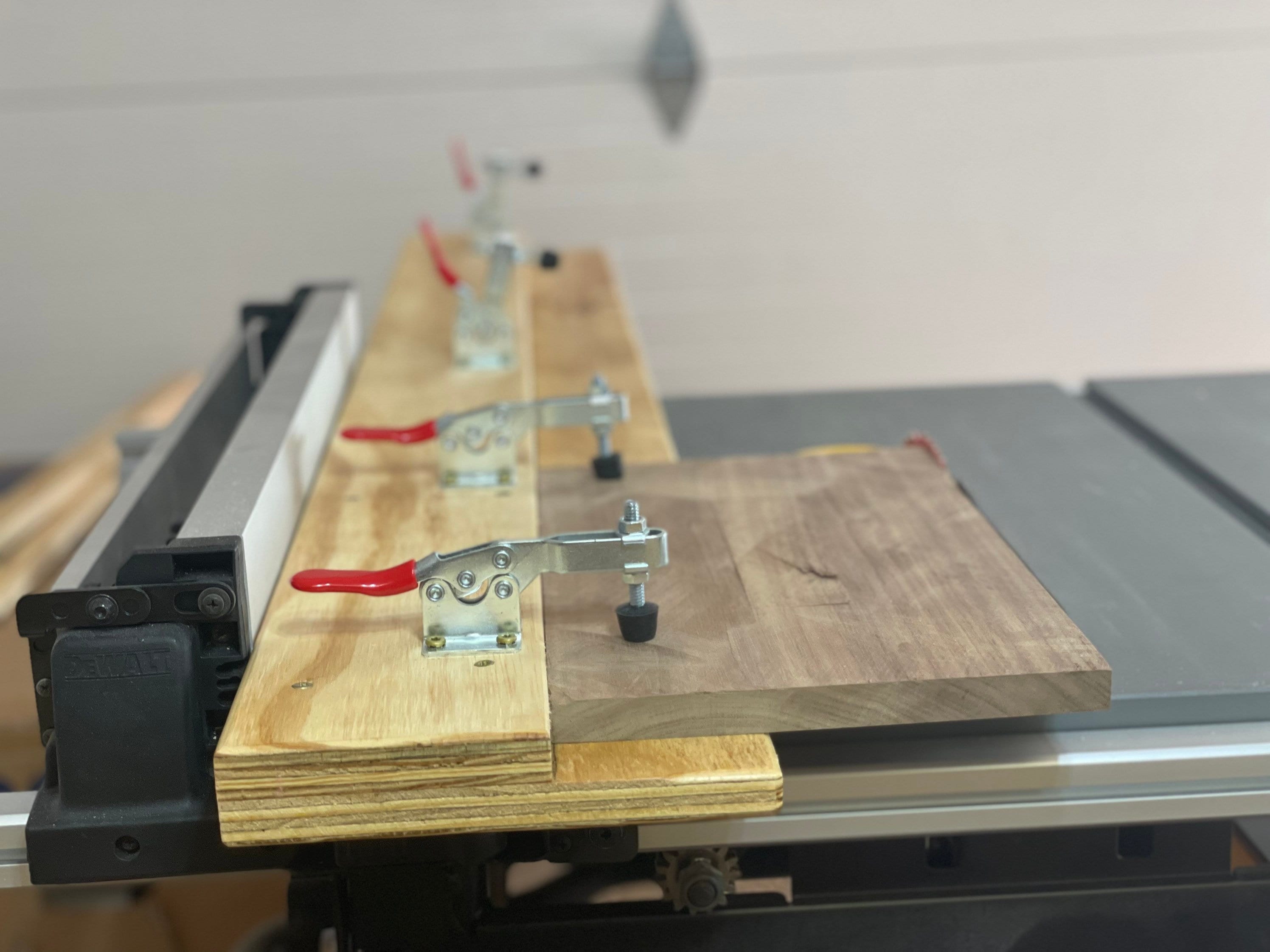 Easy Jointer Jig Straight Edge on Any Board plans Etsy UK