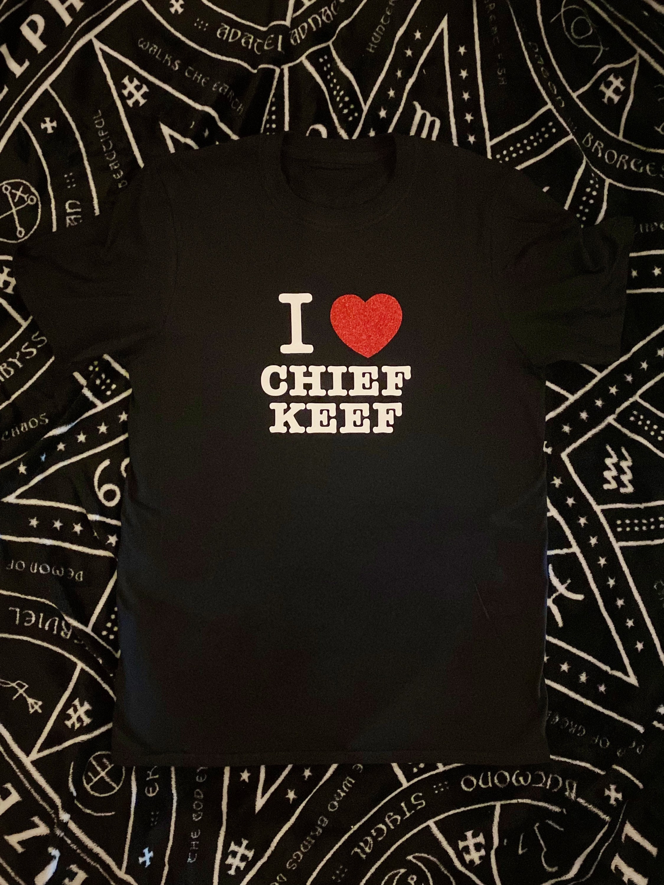 I HEART CHIEF KEEF T-shirt - Etsy