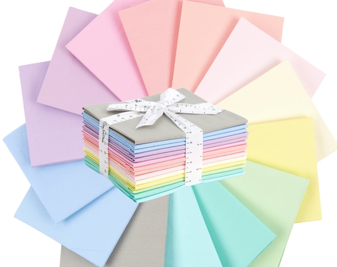 Baskets of Blooms Fat Quarter Bundle From Kaufman Fabrics 22 Fat