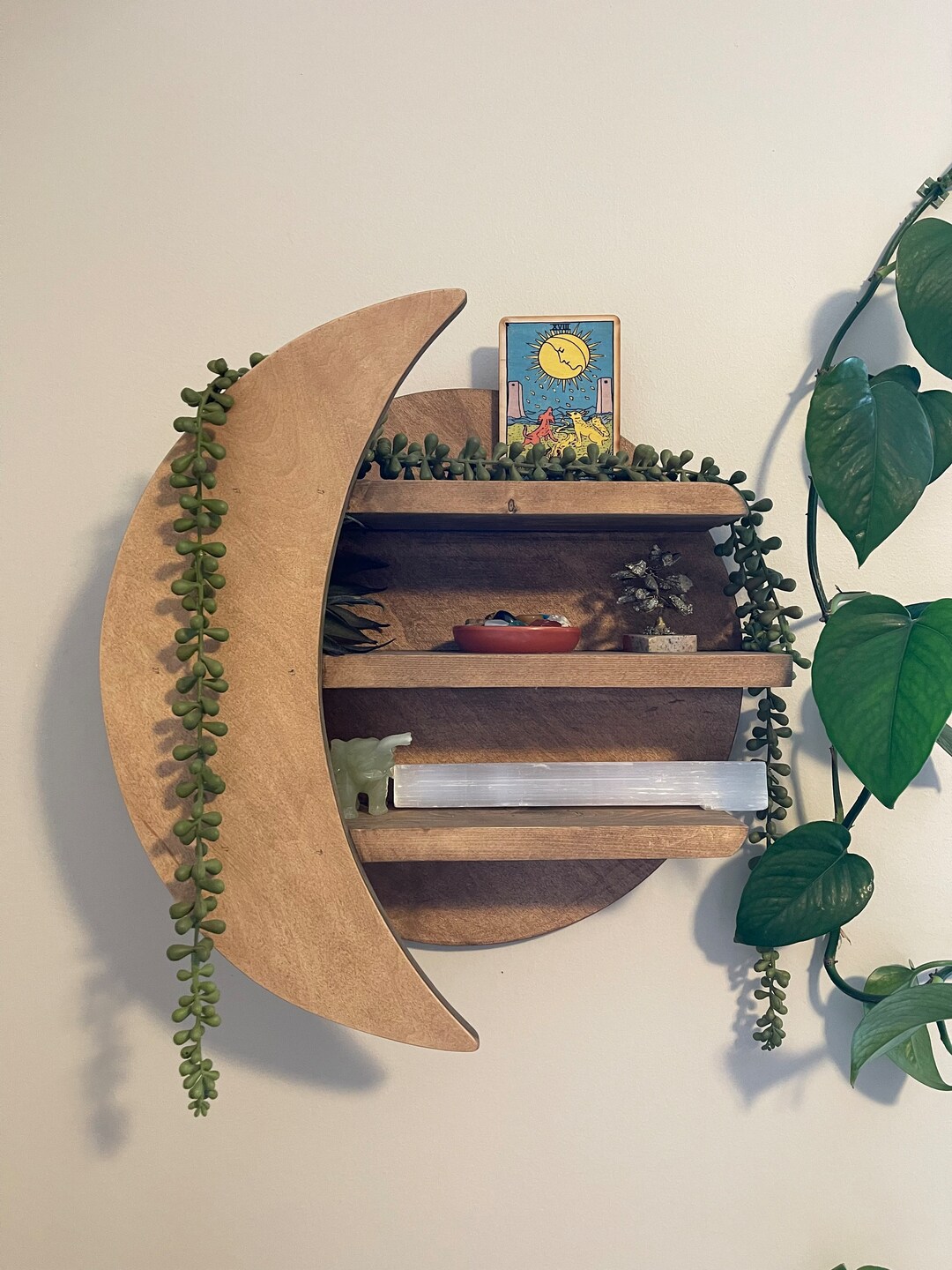 Moon Shelf, Wall Mounted Shelf - Etsy