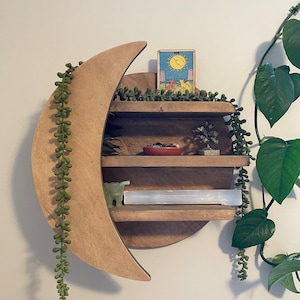 Moon Shelf, Wall Mounted Shelf