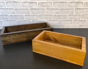 Custom Wooden Box with Lid