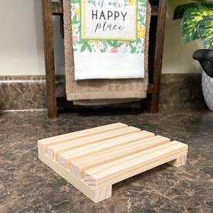 Wooden Trivet, Cooling Rack for Pans, Natural Wood Pot Holder
