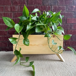 Plant Box Stand, Modern Plant Stand