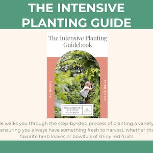 Gardenary Intensive Planting Book (Digital Download)