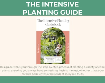 Gardenary Intensive Planting Book (Digital Download)