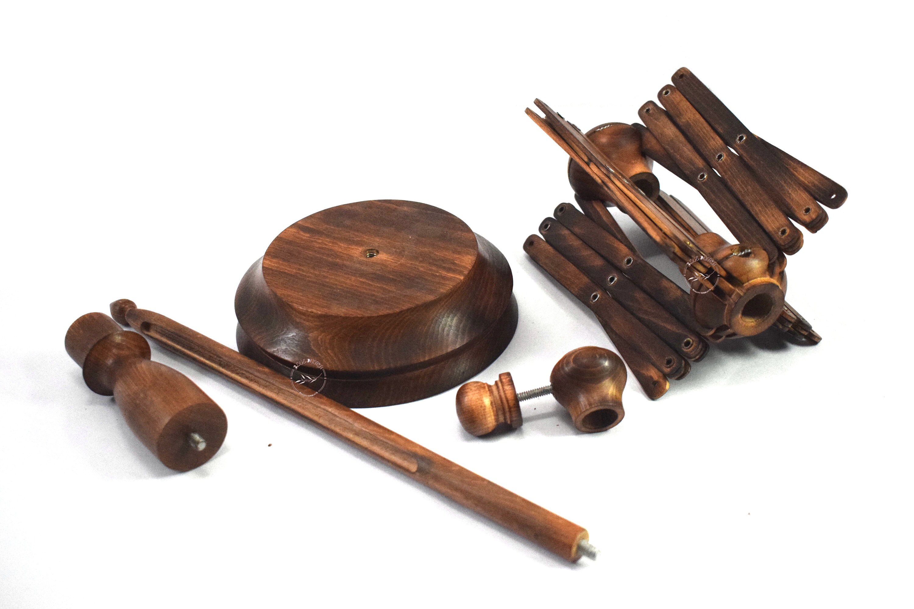 Wooden Yarn Swift Winder & Table Top for Knitting Available in Extra ...